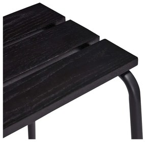 Fekete bárszék szett 2 db-os (ülésmagasság 76 cm) Stilt – Hübsch