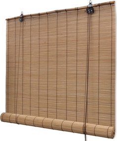 vidaXL barna bambuszroló 80 x 220 cm
