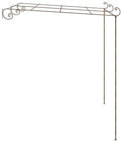 antik barna vas kerti pergola 3 x 3 x 2,5 m