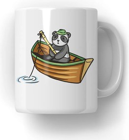 Panda Bögre Horgász Ajándék Panda Rajongóknak Panda Ajándék