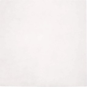 vidaXL Csúszásgátló Műnyúl Szőnyeg Olite Fehér 160 x 160 cm Poliészter