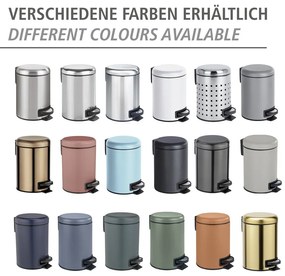 Leman rézszínű pedálos szemetes, 3 l - Wenko