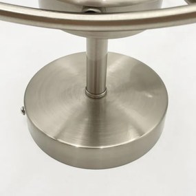 Felületre szerelhető csillár DONNA 3xE27/60W/230V nikkel
