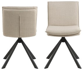 Krémszínű étkezőszék Flynn – Actona