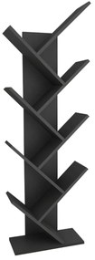 Hitit Anthracite könyvespolc