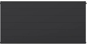 Mexen Line CCL22, panelradiátor 600 x 1600 mm, alsó középső csatlakozás, 2532 W, antracit, W6C22L-060-160-66