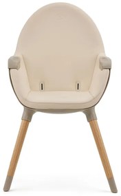 KINDERKRAFT - Gyermek étkezőszék 2v1 FINI2 bükkfa/bézs