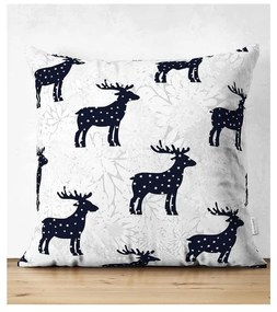 Reindeer and Stars 4 db karácsonyi párnahuzat és asztali futó szett - Minimalist Cushion Covers