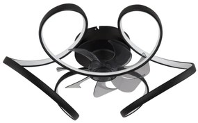 Globo 03638 - LORIS LED mennyezeti ventilátor 40W 3000-6000K + távirányító