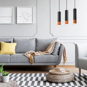 Csillár zsinóron AURELIA 3xGU10/10W/230V