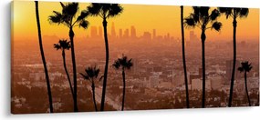 Kép - Los Angeles panorámája (120x50 cm)