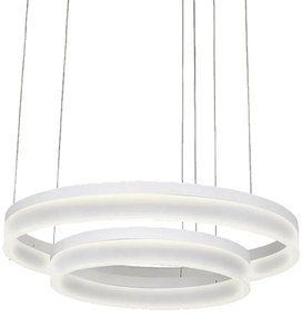 PREZENT 18408 VEDUA Modern Led Függesztett Lámpa Matt Fehér LED IP20