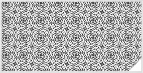 Ablakfólia Öntapadós Adatvédelem Geometrikus levelek 200x100