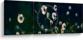 Kép - Fű (órával) (90x30 cm)