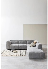 Fairfield világosszürke fekvőfotel modul kanapéhoz, bal oldali - Bonami Selection