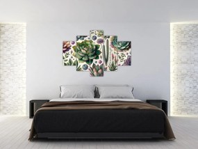 Kép - Pozsgás növények (150x105 cm)