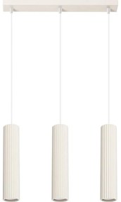 Sollux SL.1594 - Csillár zsinóron KARBON 3xGU10/10W/230V krémes