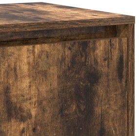 Füstölt tölgy vitrine Füstölt tölgy Szerelt fa 120 x 41 x 75 cm