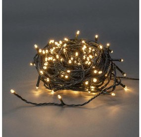 Nedis CLLS180- LED Kültéri karácsonyi lánc 180xLED/7 funkciós 16,5m IP44 meleg fehér