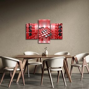 A gomb absztrakció képe (90x60 cm)