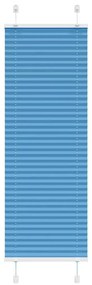 pliszírozott redőny kék 45x150 cm szövetszélesség 44,4 cm