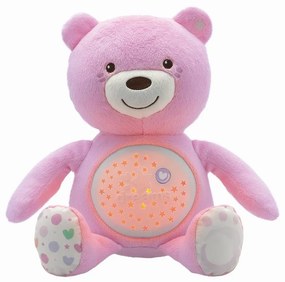 Chicco - Projektor dallammal BABY BEAR 3xAAA rózsaszín