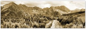 Poszterek 200x66 Tátra Lengyel hegyek Kilátás