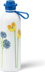 Fehér-kék gyerek termosz 560 ml Meadow Flowers – LEGO®