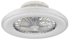 Globo 03654 - LED Dimmelhető mennyezeti ventilátor CORUSSO LED/40W/230V 3000-6500K + távirányító