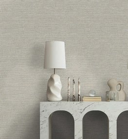 Holden Decor Essence Brocade krém fémhatású szövet hatású vlies tapéta – 66292