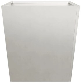 rozsdamentes acél kerti virágtartó 50 x 50 x 50 cm