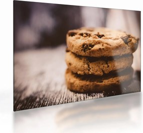 Cookies süti képe (üvegen) (70x50 cm)