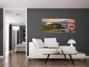 Kép - panoráma, Pozsony, Szlovákia (120x50 cm)