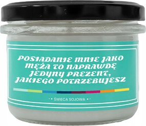 Szója Illatgyertya 150ML Vicces Ajándék Mikulás Karácsonyra