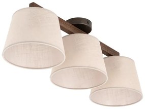 Brilagi - Felületre szerelhető LATTE csillár 3xE27/15W/230V fenyő/bézs