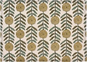 Pamut Alátét Virágmintás 45X30CM Az Asztal Védelmére