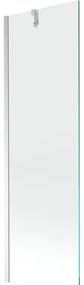 Mexen Next, kádparaván 1 szárny 60 x 150 cm, fix szárny, 6 mm átlátszó üveg, króm profil, 895-060-000-00-00-01