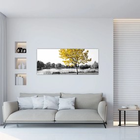 Kép - Pihenés a parkban (120x50 cm)