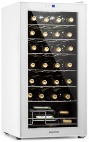 Klarstein Shiraz 28 Uno, borhűtő, 74 liter, 28 palack, 5-18°C, érintőképernyős vezérlőpanel