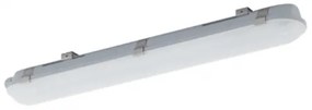 LED lámpatest , 18 Watt , 60 cm , természetes fehér , 150 lm/W , kompakt armatúra , por- és páravédett , IP65 , EGLO , 61476