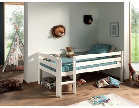 Pino fehér magasított gyerekágy, 90 x 200 cm - Vipack