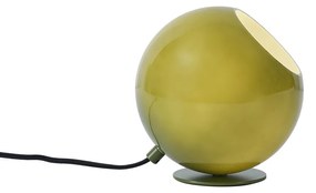 Retro asztali lámpa zöld üveggel - Mabel