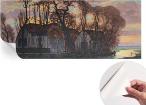 Modern öntapadós fotótapéta falra Esti tájkép 250x104 cm