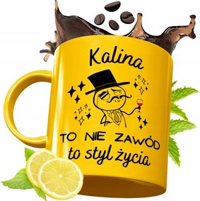 Arany Prémium Bögre Kalina Születésnapra Ajándék Nyomtatott