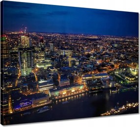 Vászonkép 50x40 Éjszakai London