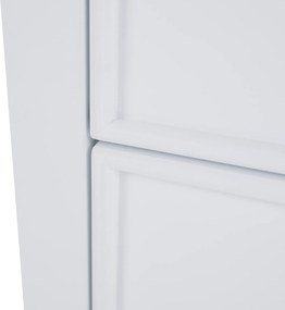 Komód, fehér, TEANA