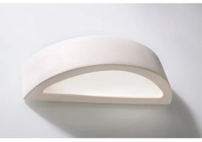 Sollux SL.0001 - Fali lámpa ATENA 1xE27/60W/230V 40,5 cm fehér