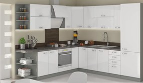 Munkalap, 2,8 cm vastag, Metalic brown szürke