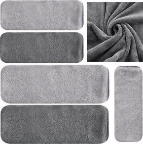 4 Db-os Mikroszálas Törölköző Szett 2x 70x140 2x 50x90 Gyorsan Száradó Puha
