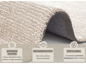 Supersoft bézs szőnyeg, 160 x 230 cm - Mint Rugs